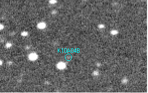 2010 AB4, objavová snímka