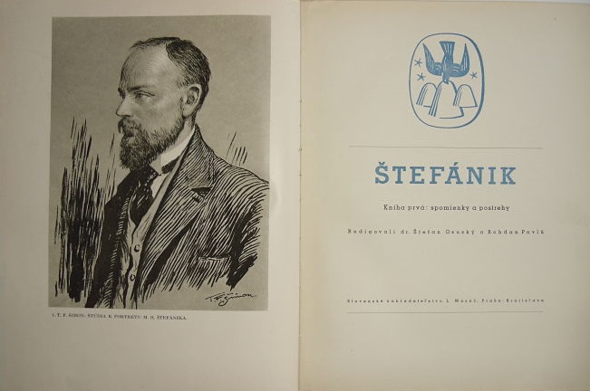 dr. Štefan Osuský, Bohdan Pavlů: Štefánik I., spomienky a postrehy, 1938